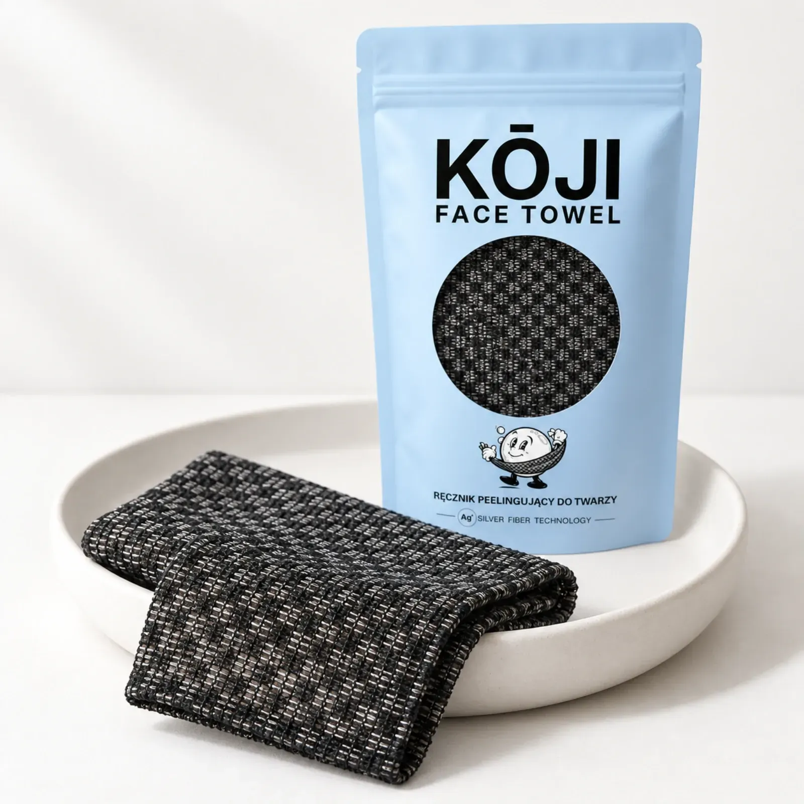 Kōji Face Towel - ręcznik złuszczający do twarzy, zdjęcie 2
