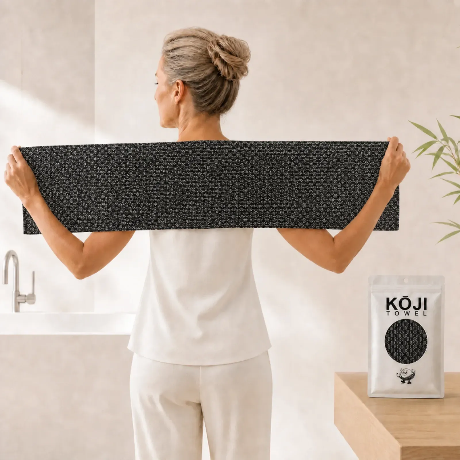 Kōji Towel - japoński ręcznik peelingujący, zdjęcie 11