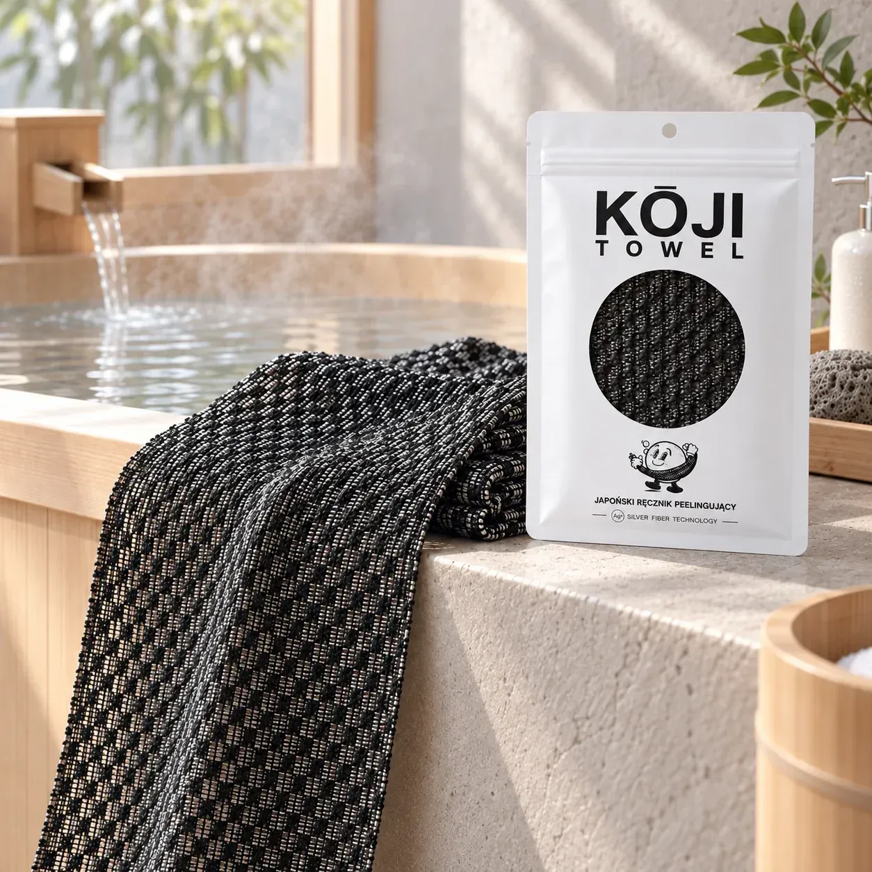 Kōji Towel - japoński ręcznik peelingujący, zdjęcie 11