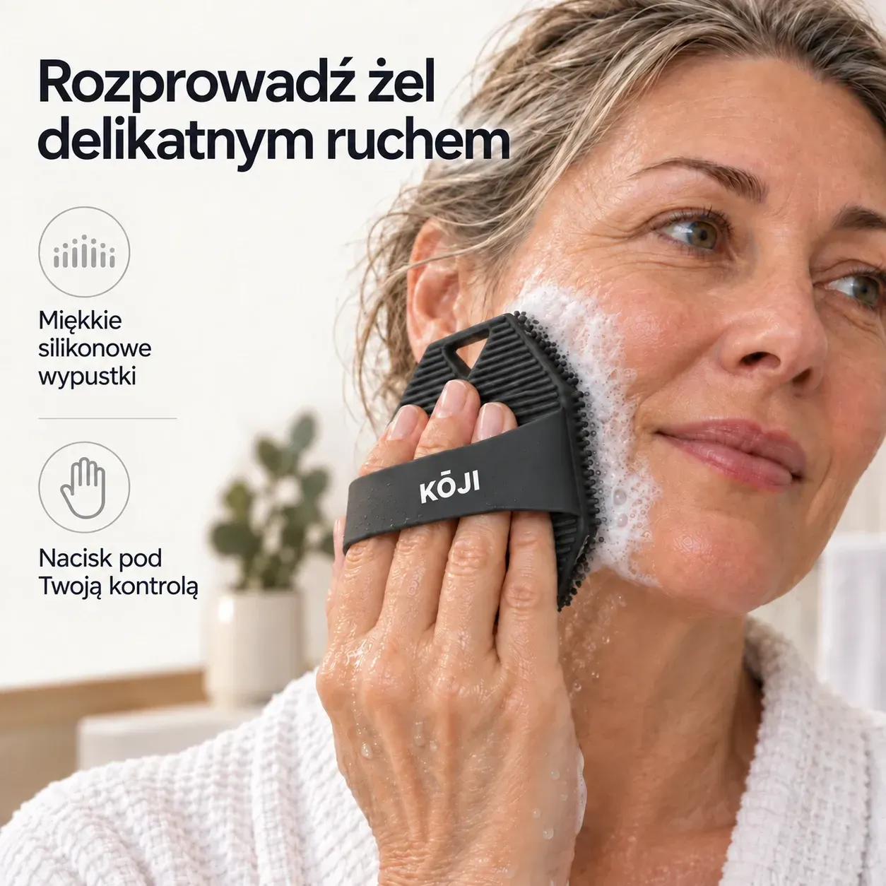 Kōji Face Cleaner Pro - myjka do mycia twarzy, zdjęcie 7