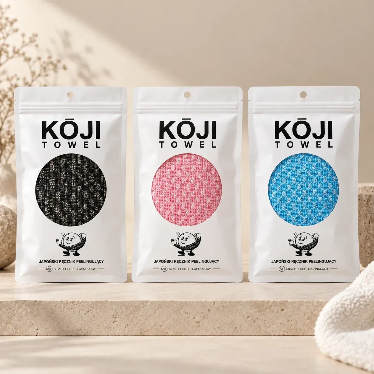 Kōji Towel - japoński ręcznik peelingujący, zdjęcie 17
