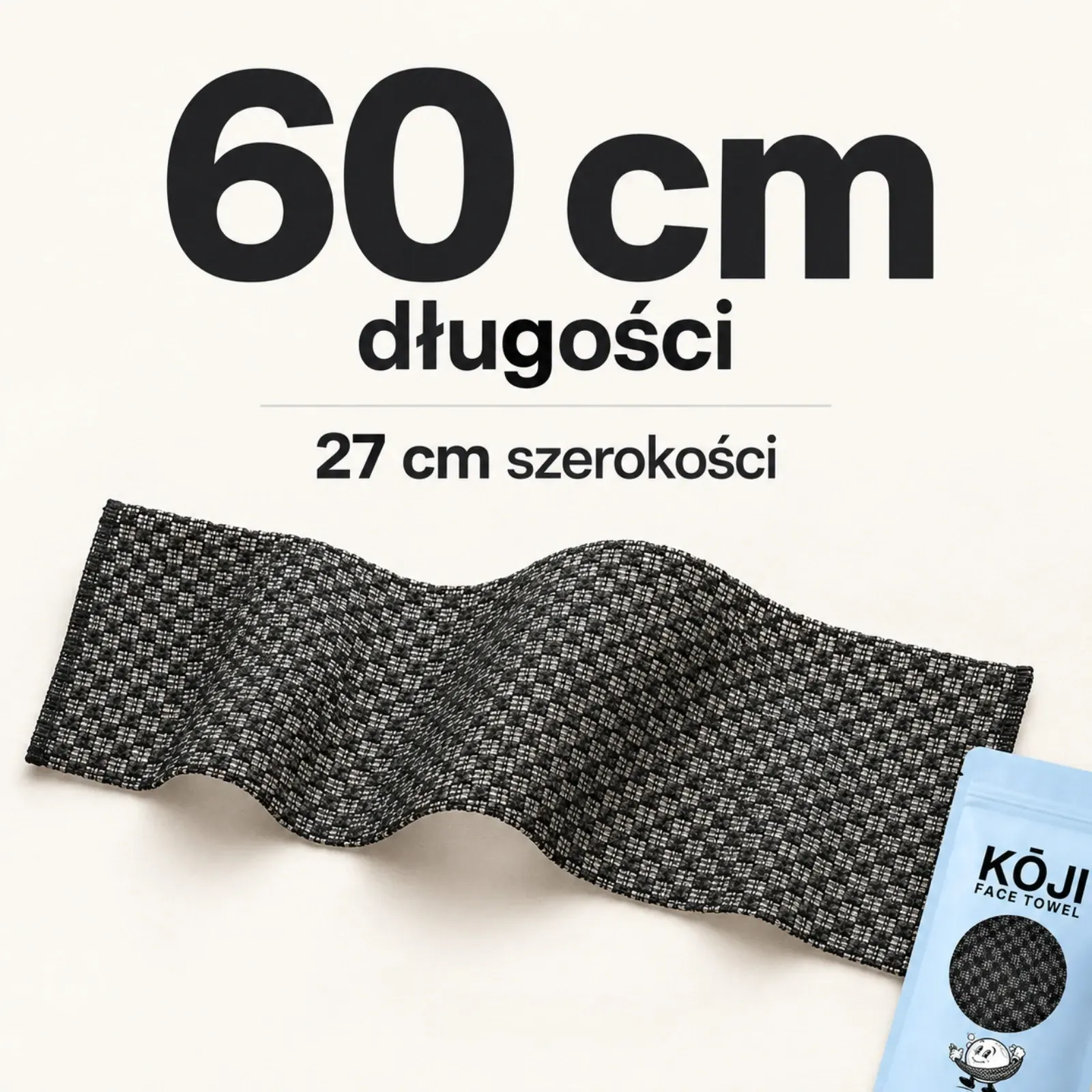 Kōji Face Towel - ręcznik złuszczający do twarzy, zdjęcie 8